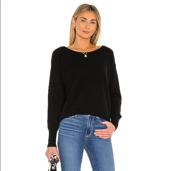 White + Warren Sweaters - NWT White + Warren open scoopneck sweater